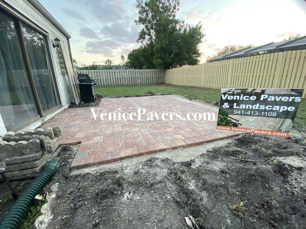 Paver patio — Sarasota